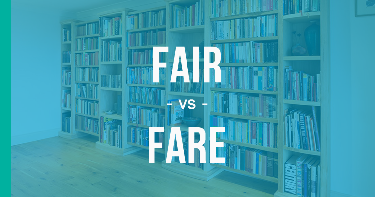 تفاوت Fare  و Fair